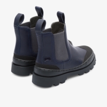 Camper Brutus Chelsea Boots Børn Mørkeblå YHDNAL-156